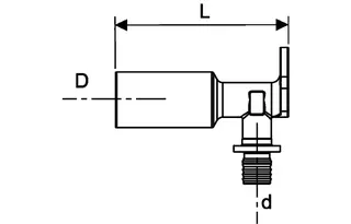 TECEprofil System-Wandscheibe TECEflex 16x1/2", lange Ausf., Siliziumbronze – Bild 5