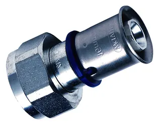 comfort-press-Metall-Verschraubung 20 mm x DN 15 (1/2") IG