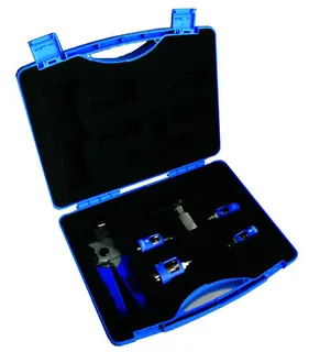 comfort-press-Kalibrier-Set 16 - 32 mm mit Handgriff und Schere im Koffer