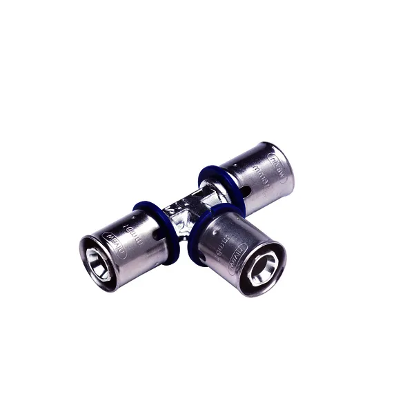 comfort-press-Metall-T-Stück 75 mm