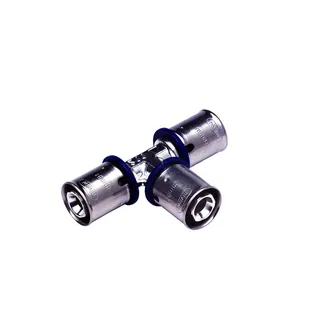 comfort-press-Metall-T-Stück 75 mm