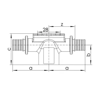 REHAU Wand-T-Stück RAUTITAN SX 20 - Rp 1/2 - 20 – Bild 3