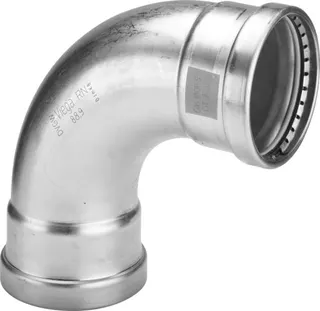 Viega Bogen Sanpress Inox G XL 0216XL in 64,0mm Edelstahl – Bild 2