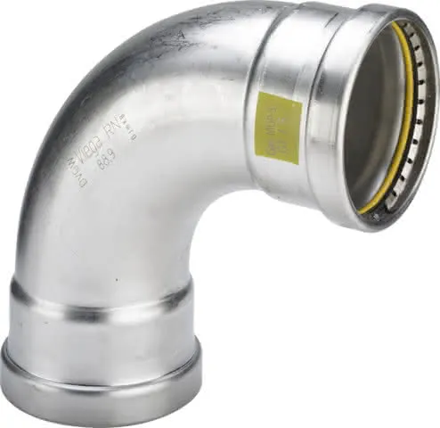 Viega Bogen Sanpress Inox G XL 0216XL in 76,1mm Edelstahl