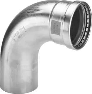 Viega Bogen Sanpress Inox G XL 0216.1XL in 64,0mm Edelstahl – Bild 2