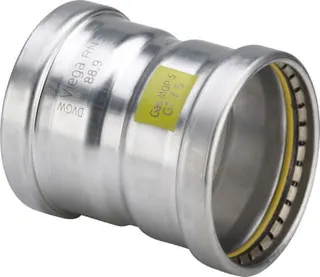 Viega Muffe Sanpress Inox G XL 0215XL in 64,0mm Edelstahl