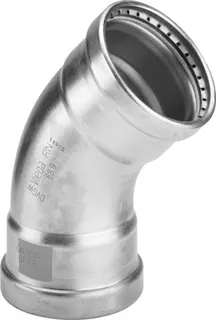 Viega Bogen Sanpress Inox G XL 0226XL in 64,0mm Edelstahl – Bild 2