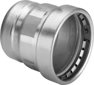 Viega Verschlusskappe Sanpress Inox G XL 0256.1XL in 76,1mm Edelstahl – Bild 2