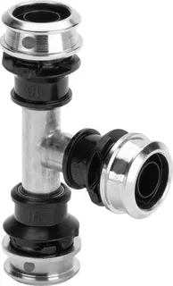 Viega T-Stück mit SC Raxinox 4418 in 16mm Stahl nichtrostend – Bild 2