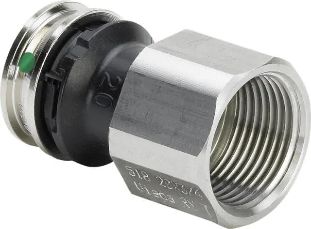 Viega Übergangsstück mit SC Raxinox 4412 in 20mm x Rp1/2I Stahl nichtrostend