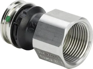 Viega Übergangsstück mit SC Raxinox 4412 in 16mm x Rp3/4I Stahl nichtrostend