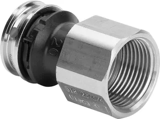 Viega Übergangsstück mit SC Raxinox 4412 in 16mm x Rp3/4I Stahl nichtrostend – Bild 2