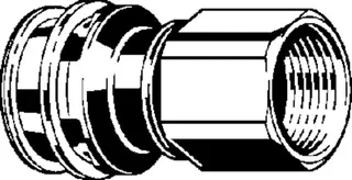 Viega Übergangsstück mit SC Raxinox 4412 in 16mm x Rp3/4I Stahl nichtrostend – Bild 3