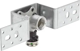 Viega Montageeinheit mit SC Raxinox 4423 in 16mm x Rp1/2 Stahl verzinkt