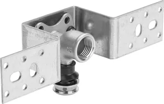 Viega Montageeinheit mit SC Raxinox 4423 in 16mm x Rp1/2 Stahl verzinkt – Bild 2