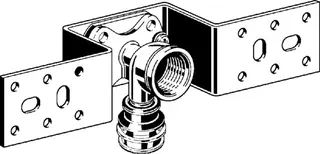 Viega Montageeinheit mit SC Raxinox 4423 in 16mm x Rp1/2 Stahl verzinkt – Bild 3