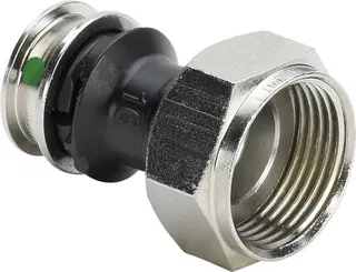 Viega Verschraubung mit SC Raxinox 4463 in 16mm x G1/2 Stahl nichtrostend