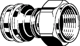 Viega Verschraubung mit SC Raxinox 4463 in 16mm x G1/2 Stahl nichtrostend – Bild 3