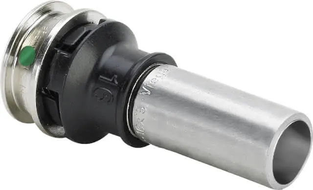 Viega Einsteckstück mit SC Raxinox 4413 in 20x22mm Stahl nichtrostend