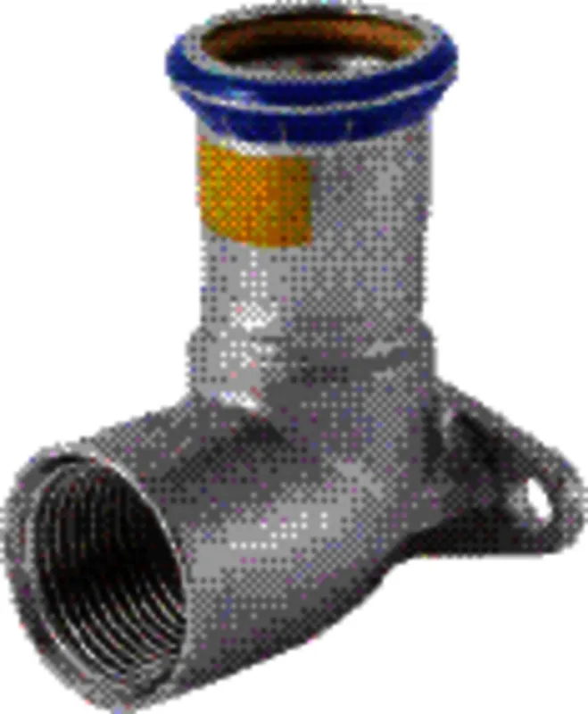 GE Mapress Edelstahl Anschlusswinkel 90Gr (Gas) d18-Rp1/2