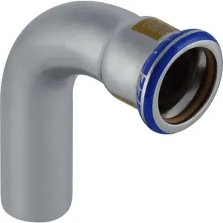GE Mapress Edelstahl Bogen 90Gr d54 mit Einschubende (Gas)