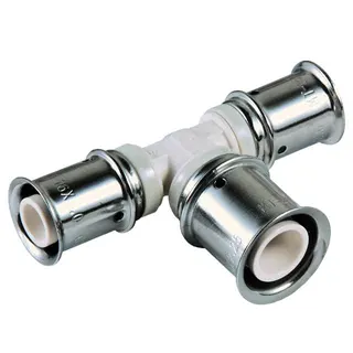 Press-T-Stueck MULTITUBO 20x20x20 55030, VPE/10, p.St., aus PPSU