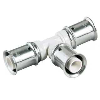 Press-T-Stueck MULTITUBO 20x20x16 55033, VPE 10St., p.St., aus PPSU