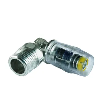 Steckwinkel 90 Grad MULTITUBO 16x1/2"AG 63015, VPE 10 St., p.St., ms verzinnt