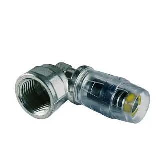 Steck-Winkel 90 Grad MULTITUBO 16x1/2"IG 63016, VPE 10 St., p.St., ms verzinnt