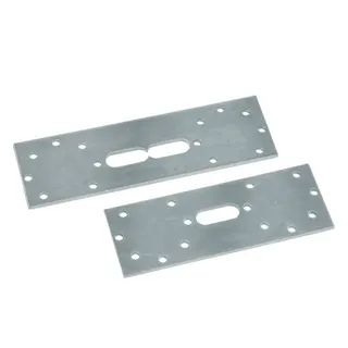 Halteplatte MULTITUBO 153mm 70212, VPE 10 St., p.St., Stahl verzinkt