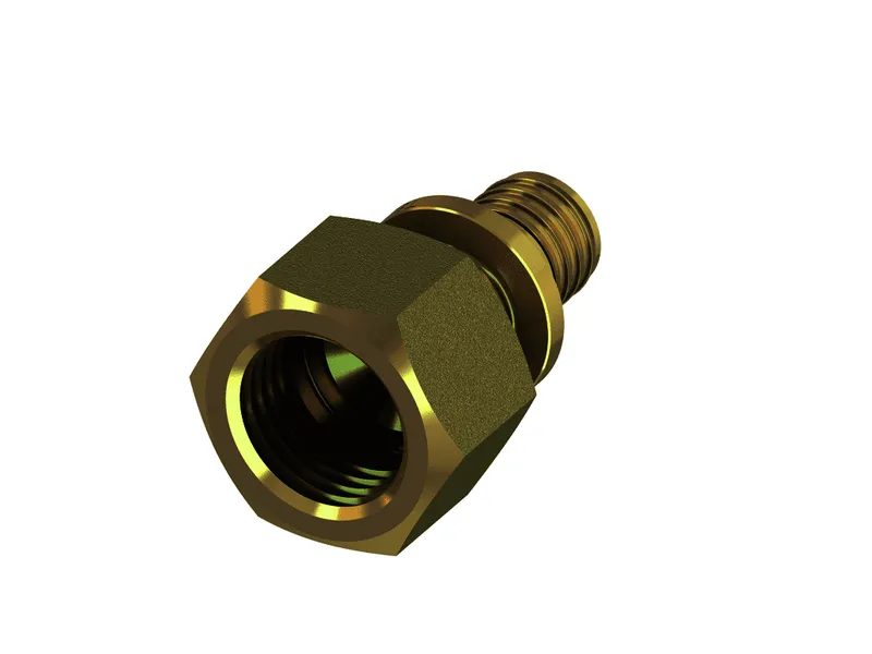 TECEflex Übergangsmuffe Dim. 20 x Rp 1/2" Standard Messing