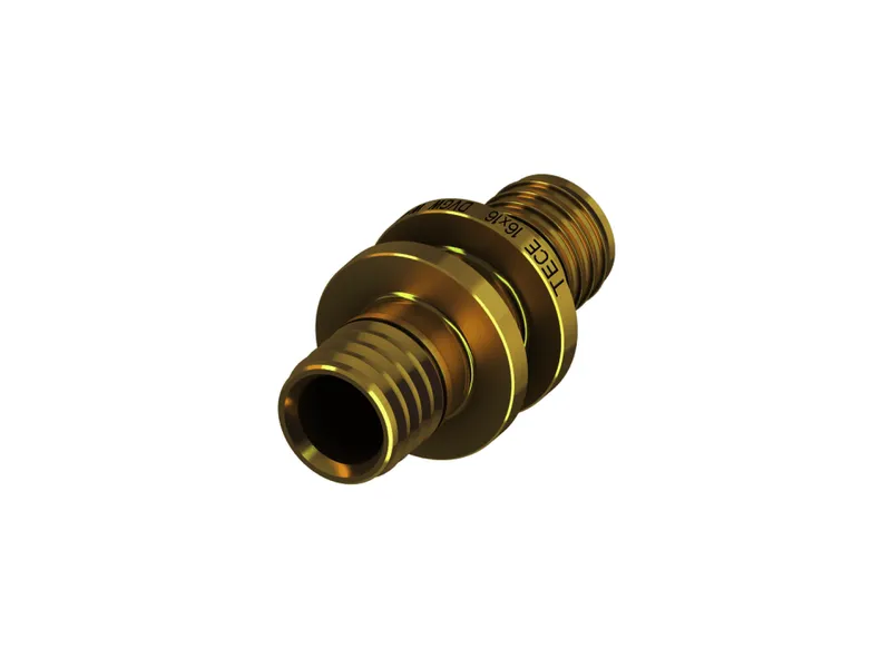 TECEflex Kupplung Dim. 25 x 25, Standard Messing
