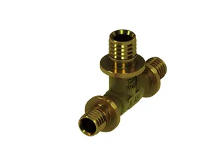 TECEflex T-Stück reduziert Dim. 32 x 16 x 32, Standard Messing