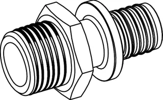 TECEflex Übergangsnippel Dim. 40 x R 1 1/4" Standard Messing – Bild 3