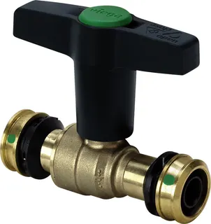 Viega Kugelhahn mit SC Easytop 5375 in 63mm Siliziumbronze
