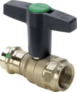 Viega Kugelhahn mit SC Easytop 2275.4 in Rp2x54mm Siliziumbronze