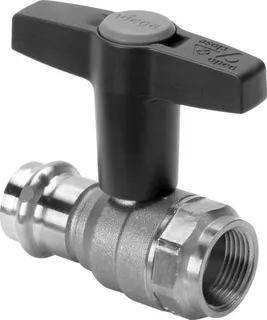 Viega Kugelhahn mit SC Easytop 2275.4 in Rp1x28mm Siliziumbronze – Bild 2