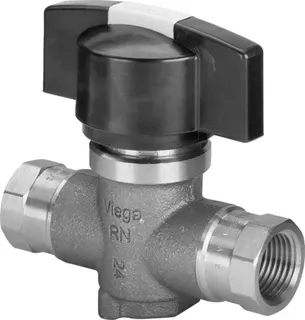Viega Freiflussventil 2278.1 Easytop in Rp3/4 Siliziumbronze – Bild 2