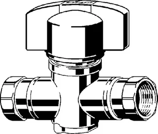 Viega Freiflussventil 2278.1 Easytop in Rp3/4 Siliziumbronze – Bild 3