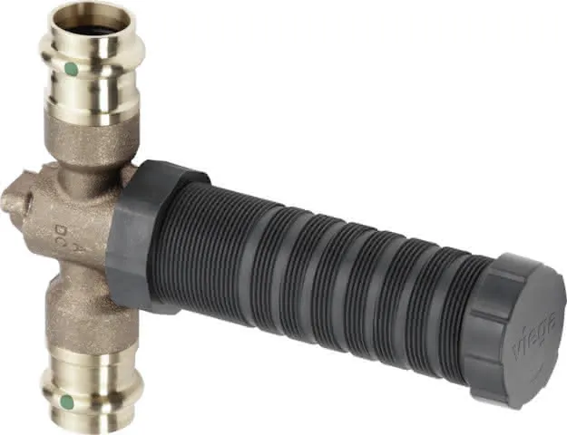 Viega UP-Freiflussventil 2278.5 mit SC Easytop in 18mm Siliziumbronze