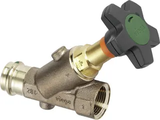Viega Schrägsitzventil Easytop 2230.52 in DN25 Siliziumbronze