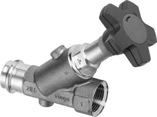 Viega Schrägsitzventil Easytop 2230.52 in DN32 Siliziumbronze – Bild 2