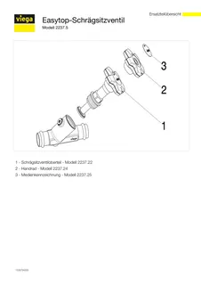Viega Schrägsitzventil mit SC Easytop 2237.5 in 54mm Rotguss – Bild 4