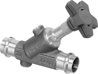 Viega KRV-Ventil mit SC Easytop 2238.5 in 35mm Rotguss – Bild 2