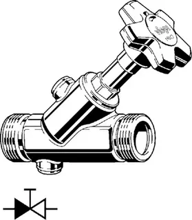 Viega KRV-Ventil Easytop 2238.3 in DN32 Rotguss – Bild 3
