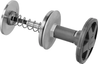 Viega Ventiloberteil Easytop 2238.8XL in DN65 Siliziumbronze – Bild 2
