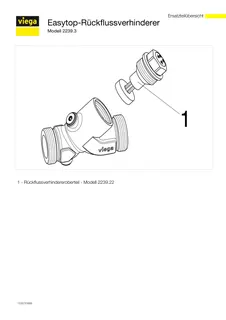 Viega Rückflussverhinderer Easytop 2239.3 in DN40 Rotguss – Bild 5