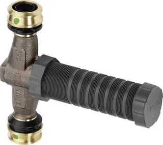 Viega UP-Geradsitzventil mit SC Easytop 5335.2 in 16mm Siliziumbronze
