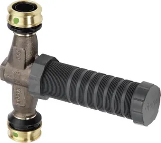 Viega UP-Geradsitzventil mit SC Easytop 5335.2 in 20mm Siliziumbronze
