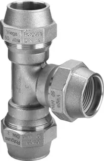 Viega T-Stück Maxiplex 9051 in 32mm Rotguss – Bild 2